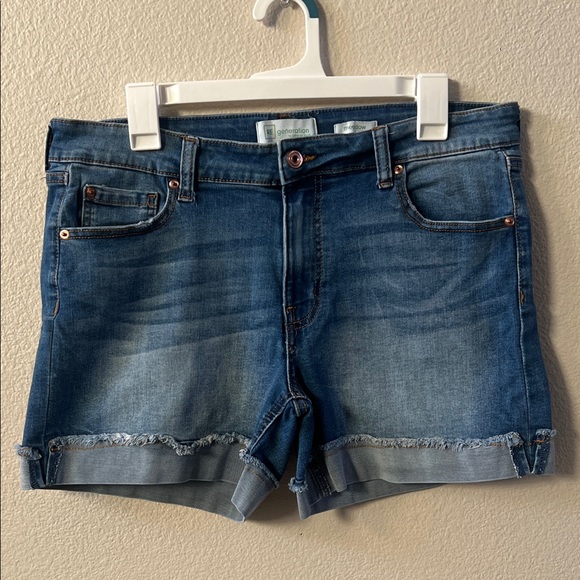 Re Generation Pants - Stylish Blue Denim Women's Jean Shorts